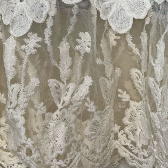 Umgee Sleeveless Stripes Lace Tunic - Women’s US L - Picture 6 of 12